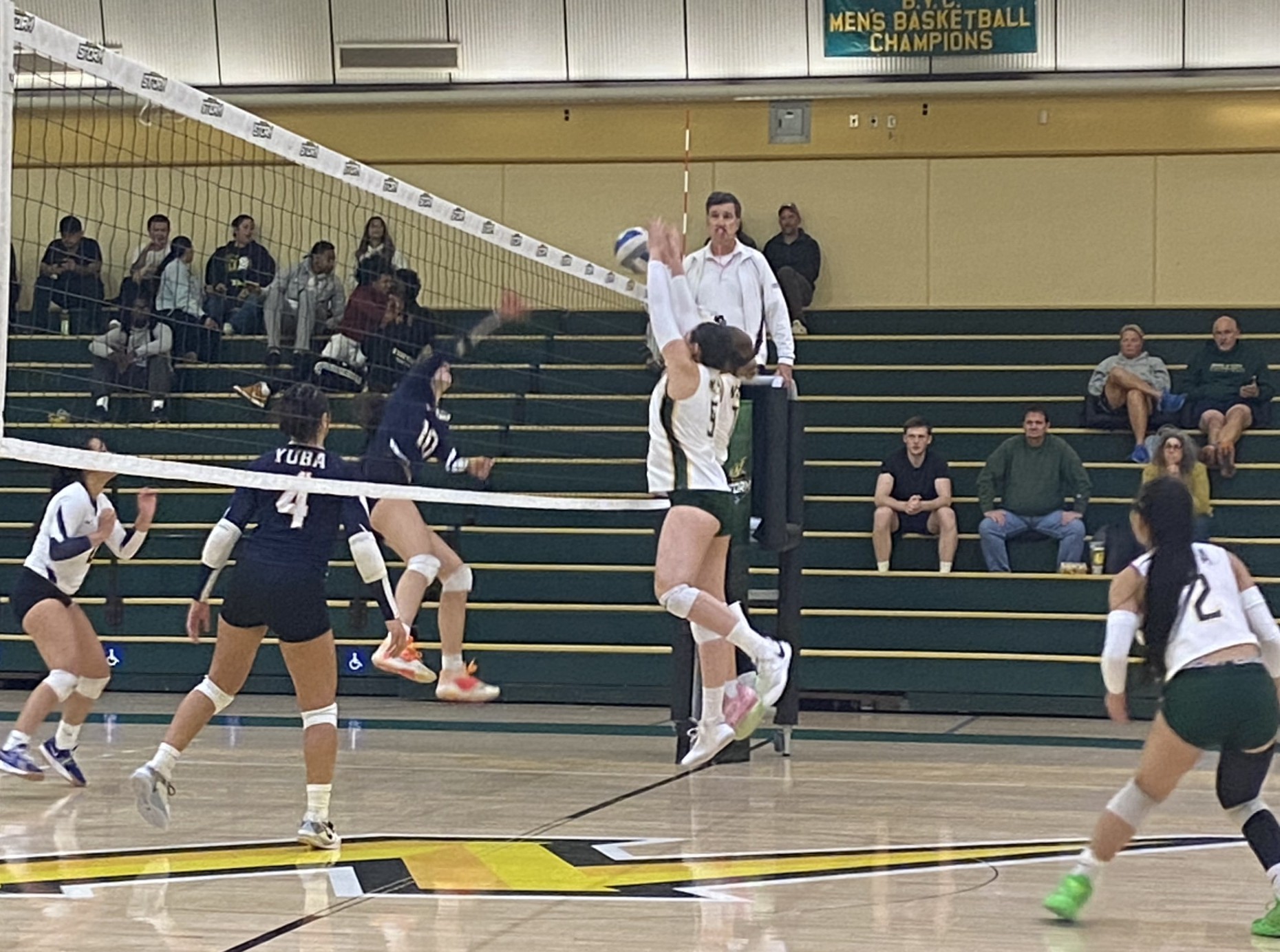 Napa Valley College volleyball gets team-wide contributions in loss to Yuba College